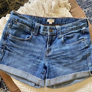 J.CREW “Stratton” Denim Shorts